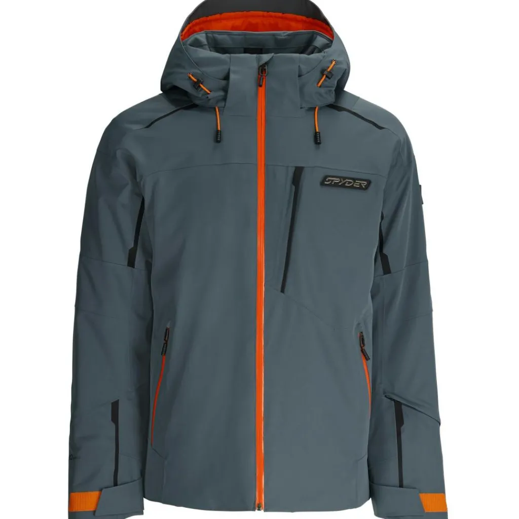Spyder Leader winterjas heren slate blue< Ski Jassen|Wintersport