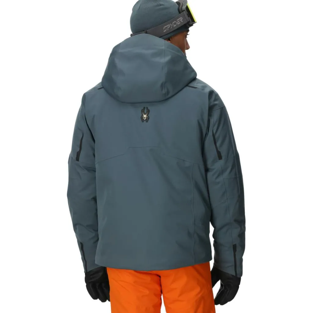 Spyder Leader winterjas heren slate blue< Ski Jassen|Wintersport