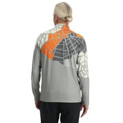 Spyder Legacy Half Zip skipully heren concrete< Skipullies|Wintersport