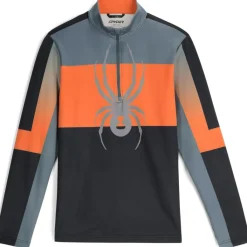 Spyder Podium skipully heren flash orange< Skipullies|Wintersport