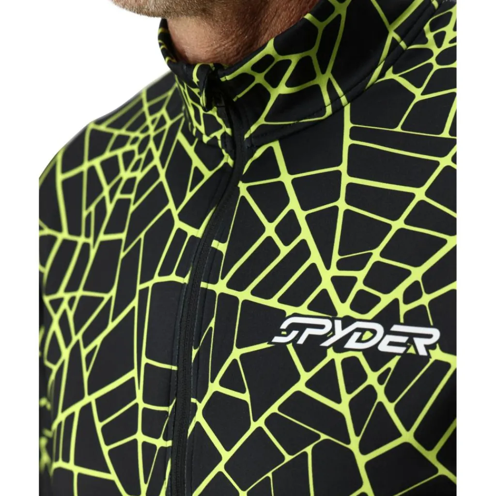 Spyder Podium skipully heren black< Skipullies|Wintersport