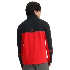 Spyder Speed Half Zip skipully heren red< Skipullies|Wintersport