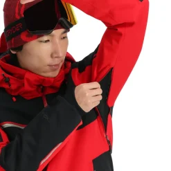Ski Jassen|Wintersport-Spyder Titan winterjas heren red