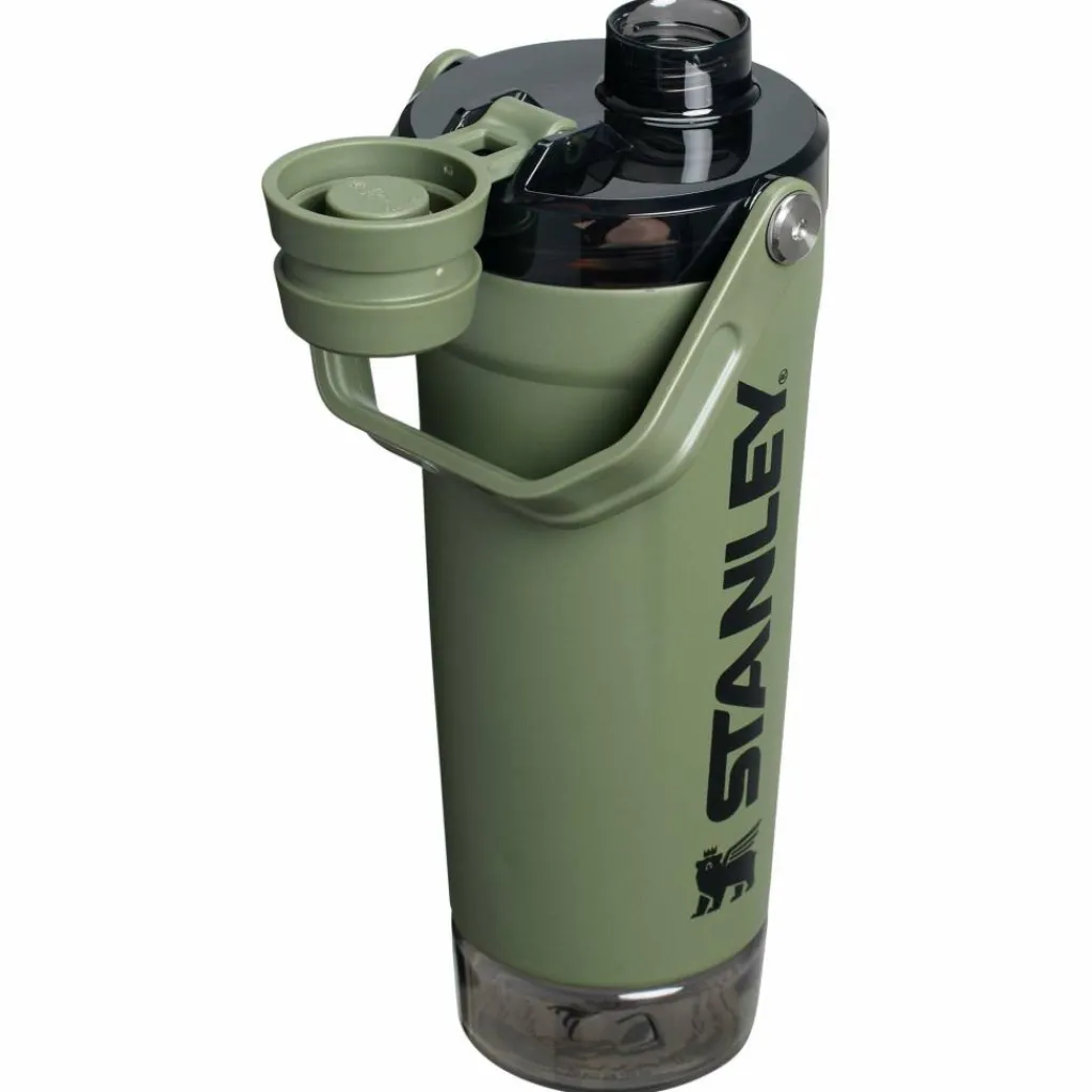 Drinkflessen-Stanley PMI Active Shaker thermosbeker 600 ml dried pine