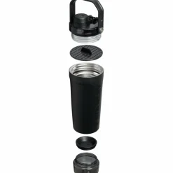 Drinkflessen-Stanley PMI Active Shaker thermosbeker 600 ml black 2.0