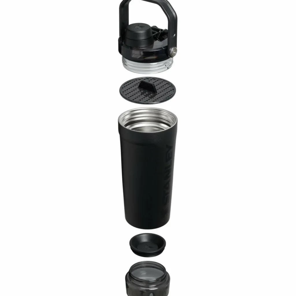 Drinkflessen-Stanley PMI Active Shaker thermosbeker 600 ml black 2.0