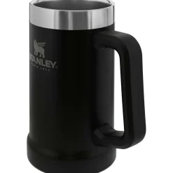 Stanley PMI  Adventure Big Grip Beer Stein thermosbeker 0,7 liter matte black pebble< Drinkflessen