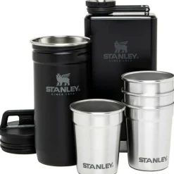 Drinkflessen-Stanley PMI Adventure Shotglass Classic drinkfles set matte black