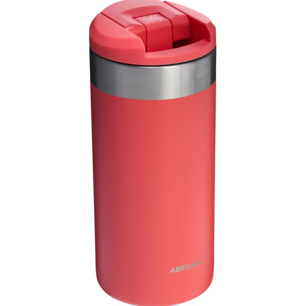 Drinkflessen-Stanley PMI Aerolight Transit thermosbeker 350 ml hot coral
