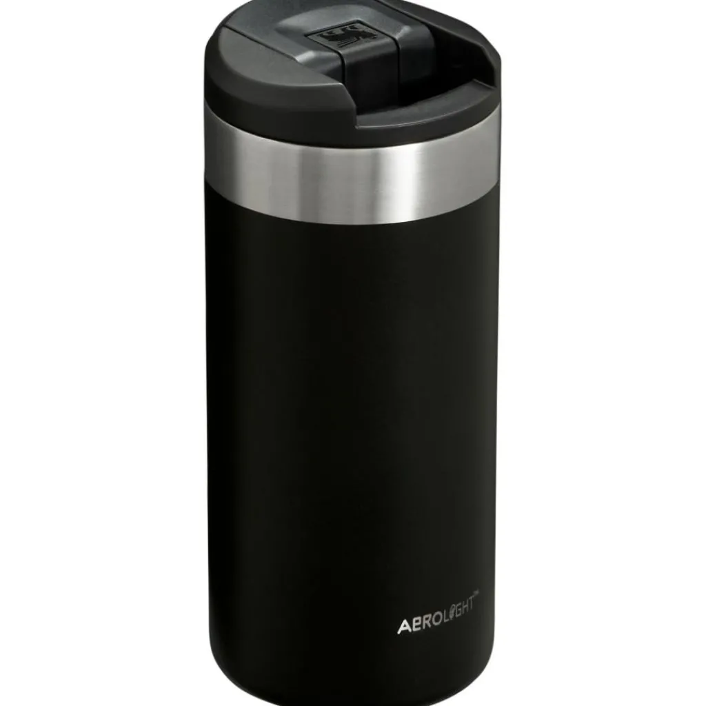Drinkflessen-Stanley PMI Aerolight Transit thermosbeker 350 ml black 2.0