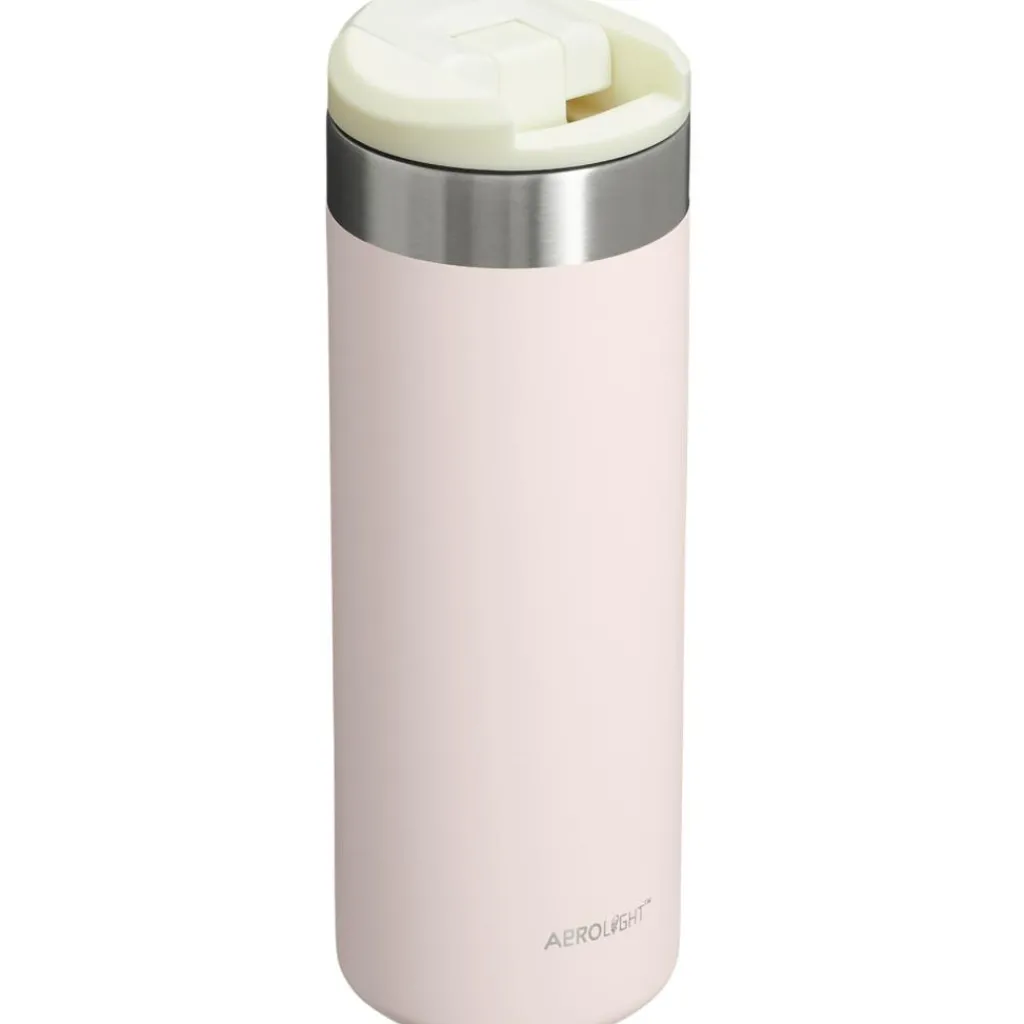 Drinkflessen-Stanley PMI Aerolight Transit thermosbeker 470 ml rose quartz