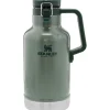 Drinkflessen-Stanley PMI  Classic Easy Pour Growler thermosfles 1,9 liter hammertone green