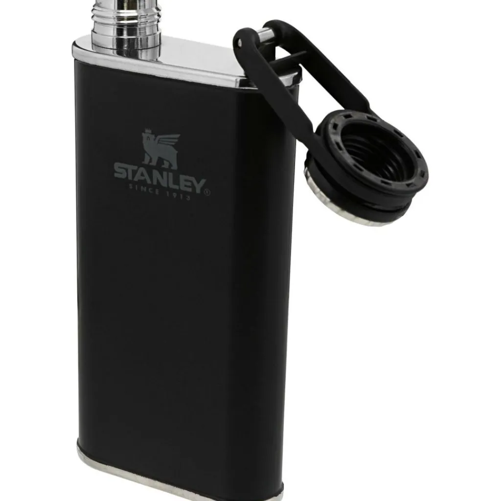Drinkflessen-Stanley PMI Classic Easy Fill Wide drinkfles 230 ml matte black pebble