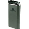 Drinkflessen-Stanley PMI  Classic Flask drinkfles 237 ml hammertone green
