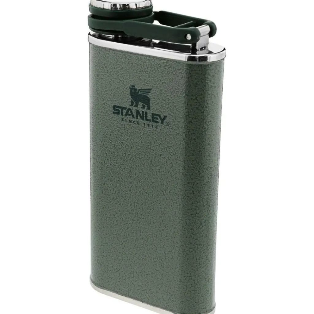 Drinkflessen-Stanley PMI Classic Flask drinkfles 237 ml hammertone green