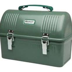 Lunchboxen & Bekers-Stanley PMI  Classic metalen lunchbox hammertone green