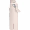 Stanley PMI  Iceflow Bottle Fast Flow thermosfles 710 ml rose quartz< Drinkflessen