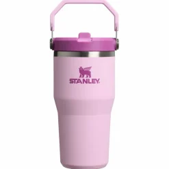Drinkflessen-Stanley PMI Iceflow Flip Straw Tumbler thermosbeker 590 ml cherry blossom