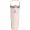 Stanley PMI  Iceflow Flip Straw Tumbler thermosbeker 890 ml rose quartz< Drinkflessen