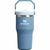 Stanley PMI  Iceflow Flip Straw Tumbler thermosbeker 590 ml indigo< Drinkflessen