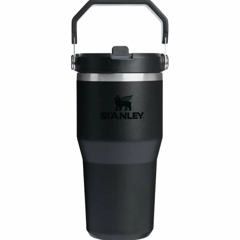 Drinkflessen-Stanley PMI Iceflow Flip Straw Tumbler thermosbeker 590 ml black 2.0