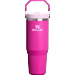 Drinkflessen-Stanley PMI Iceflow Flip Straw Tumbler thermosbeker 890 ml violet blossom