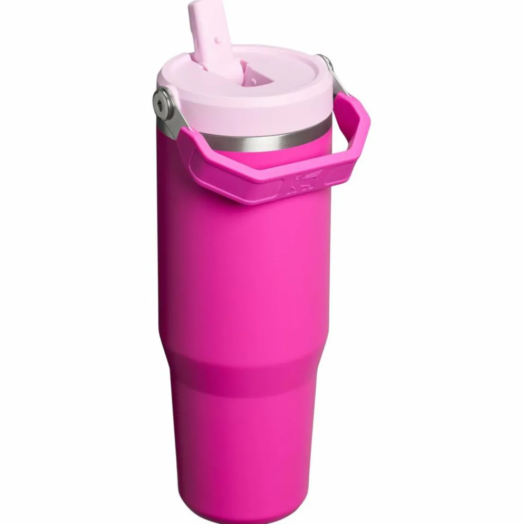 Drinkflessen-Stanley PMI Iceflow Flip Straw Tumbler thermosbeker 890 ml violet blossom