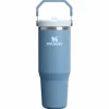 Stanley PMI  Iceflow Flip Straw Tumbler thermosbeker 890 ml indigo< Drinkflessen