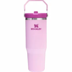 Stanley PMI Iceflow Flip Straw Tumbler thermosbeker 890 ml cherry blossom< Drinkflessen