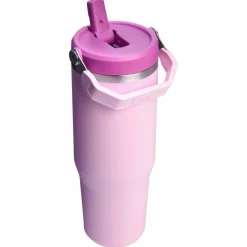 Stanley PMI  Iceflow Flip Straw Tumbler thermosbeker 890 ml cherry blossom< Drinkflessen