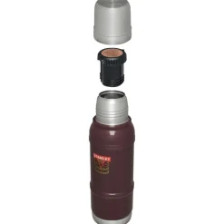 Stanley PMI Milestones thermosfles 1 liter garnet gloss< Drinkflessen