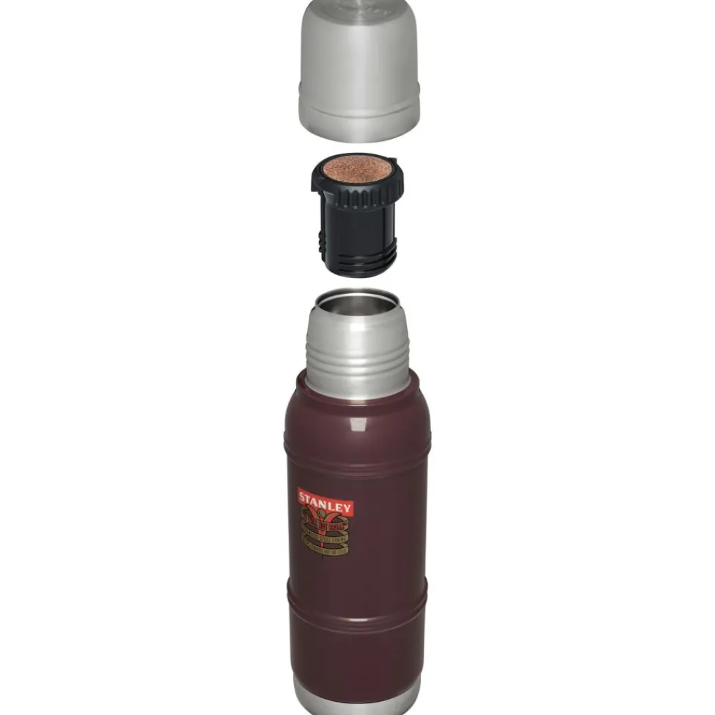 Stanley PMI Milestones thermosfles 1 liter garnet gloss< Drinkflessen