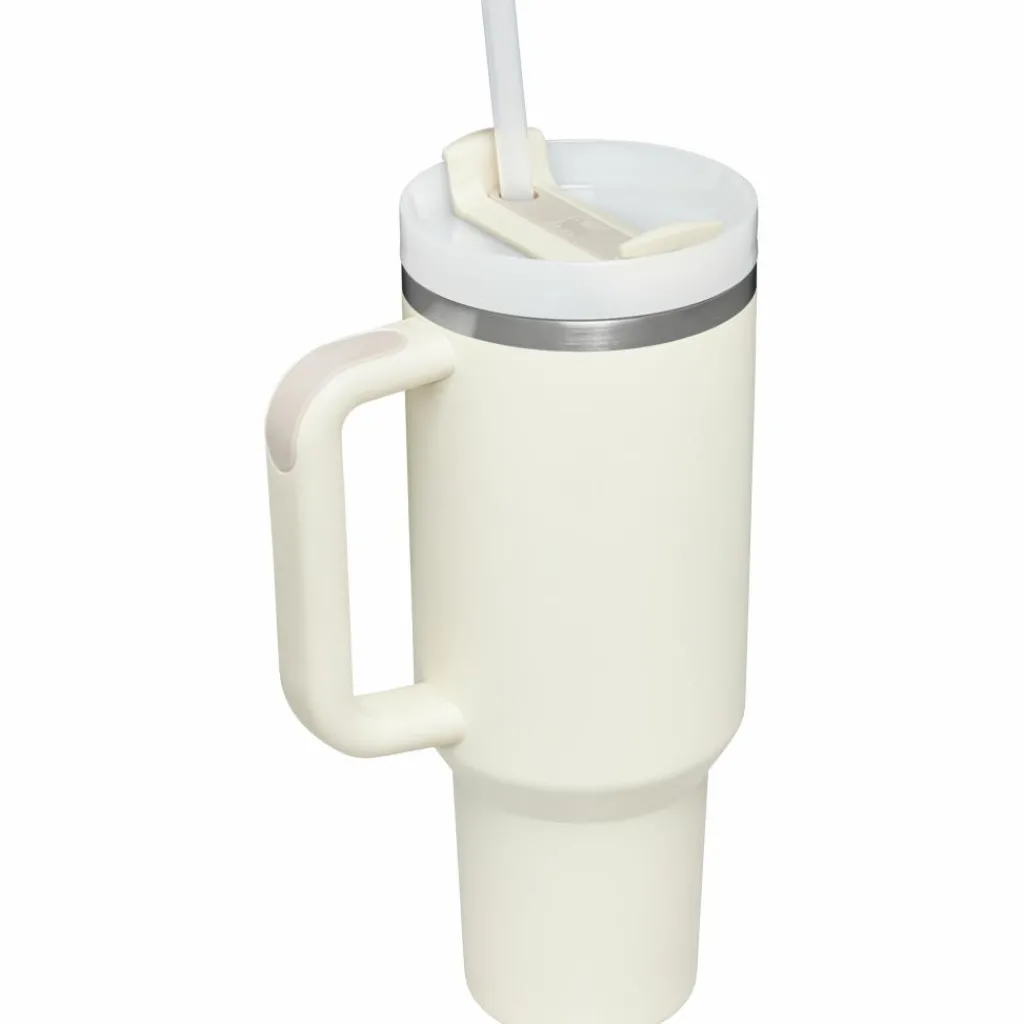 Drinkflessen-Stanley PMI Quencher H2.0 Flowstate thermosbeker 1,2 liter cream tonal