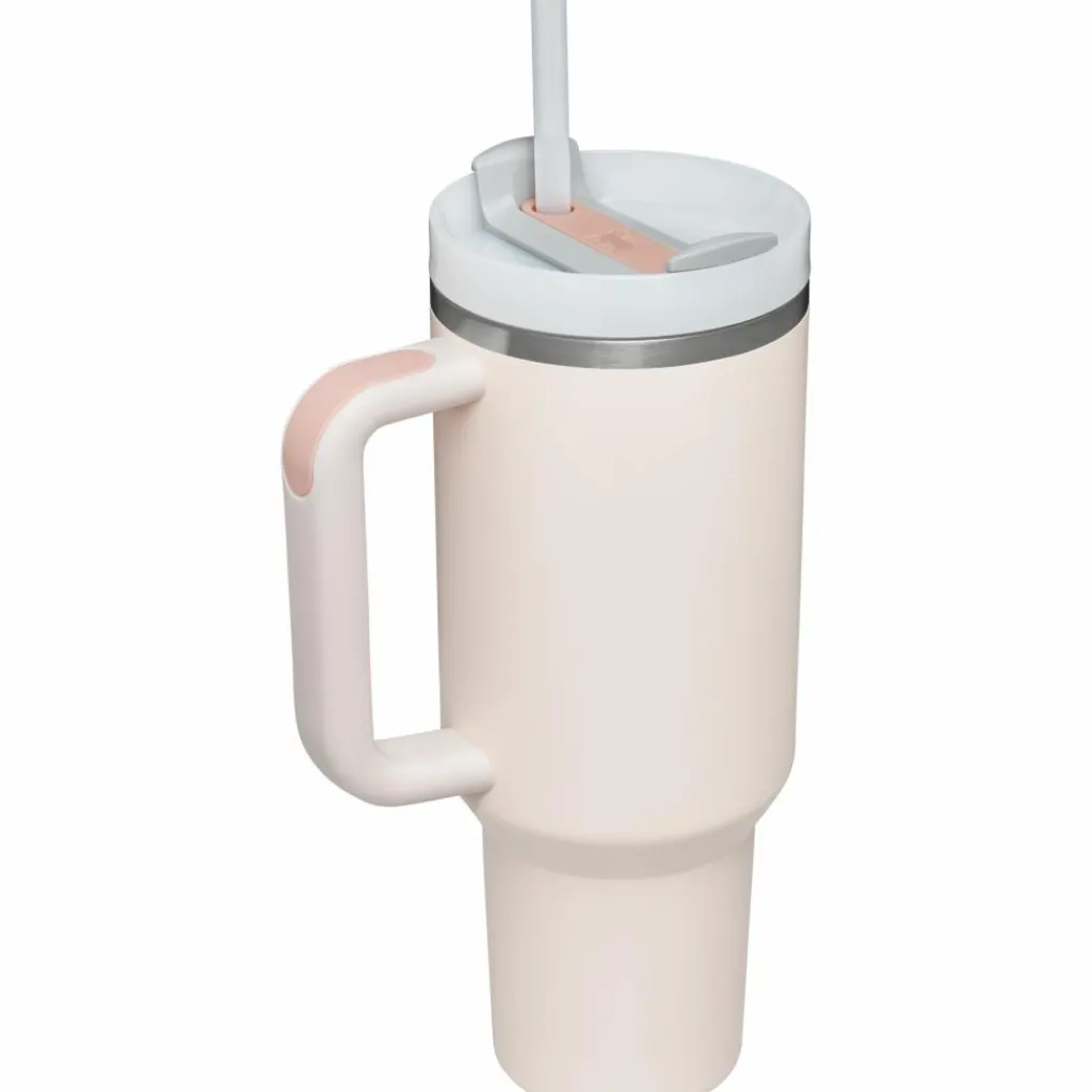 Drinkflessen-Stanley PMI Quencher H2.0 Flowstate thermosbeker 1,2 liter rose quartz
