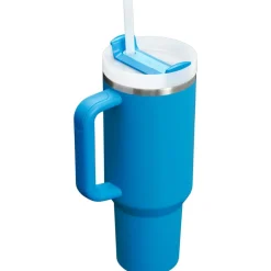 Drinkflessen-Stanley PMI  Quencher H2.0 Flowstate thermosbeker 1,2 liter azure