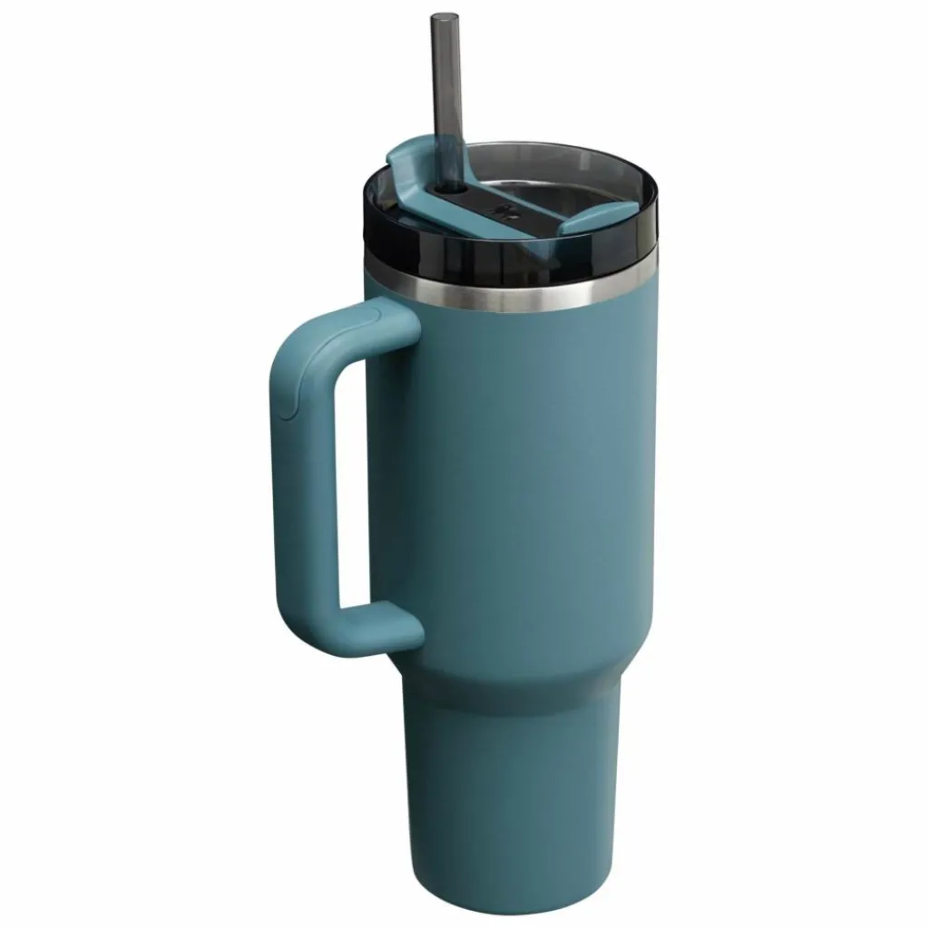 Stanley PMI Quencher H2.0 Flowstate thermosbeker 1,2 liter blue spruce< Drinkflessen