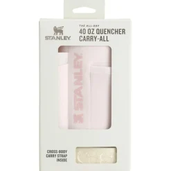 Drinkflessen-Stanley PMI The All Day Quencher Carry All draagtas 1,2 liter rose quartz