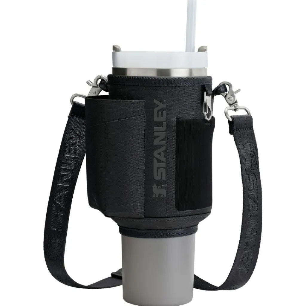 Drinkflessen-Stanley PMI The All Day Quencher Carry All draagtas 1,2 liter black