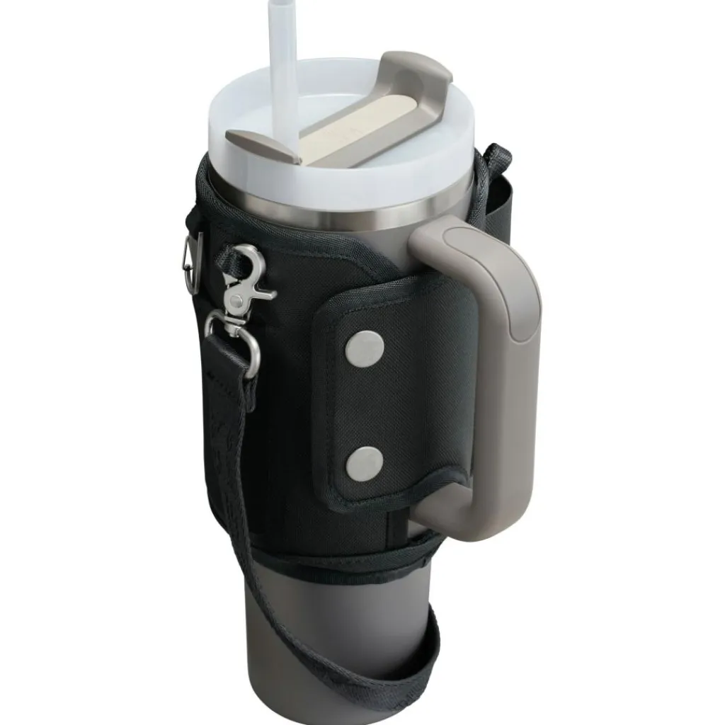 Drinkflessen-Stanley PMI The All Day Quencher Carry All draagtas 1,2 liter black