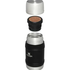 Lunchboxen & Bekers-Stanley PMI  The Artisan Thermal Food Jar lunchpot 500 ml  black moon
