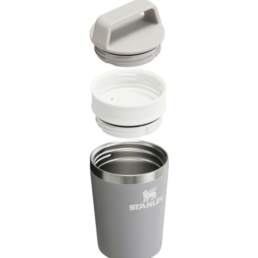 Drinkflessen-Stanley PMI The Café To Go Travel thermosbeker 230 ml ash