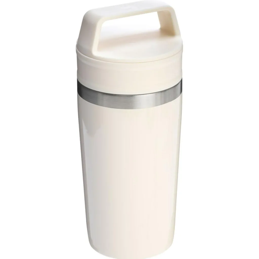 Drinkflessen-Stanley PMI The Café To Go Travel thermosbeker 350 ml cream gloss