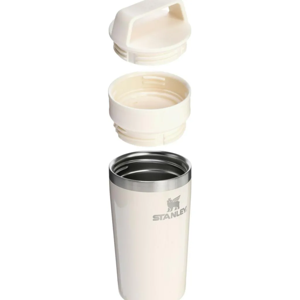 Drinkflessen-Stanley PMI The Café To Go Travel thermosbeker 350 ml cream gloss