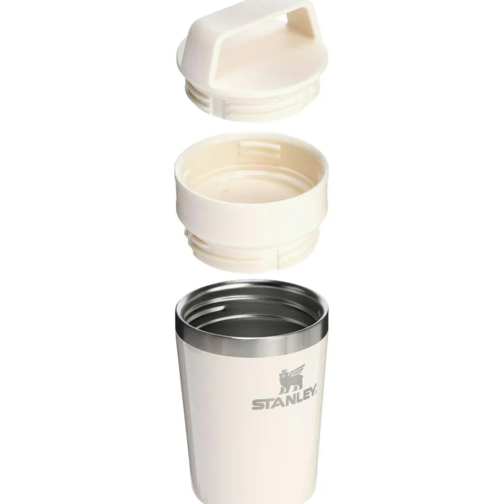 Drinkflessen-Stanley PMI The Café To Go Travel thermosbeker 230 ml cream gloss