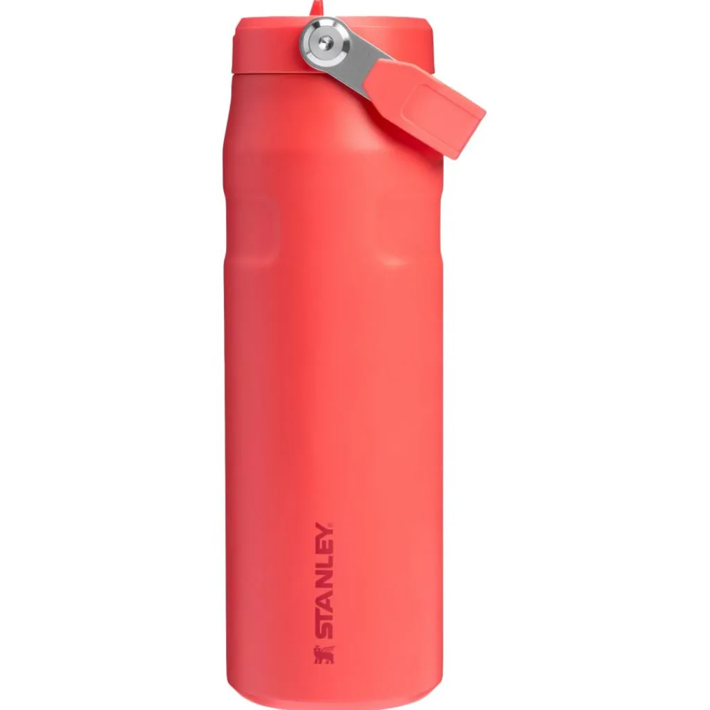 Drinkflessen-Stanley PMI The Iceflow Bottle Flip Straw 2.0 thermosfles 700 ml hot coral