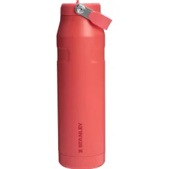 Stanley PMI The Iceflow Bottle Flip Straw 2.0 thermosfles 1,06 liter hot coral< Drinkflessen