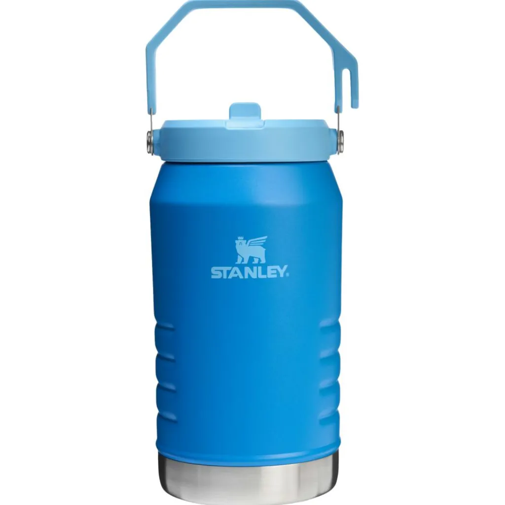 Drinkflessen-Stanley PMI The Iceflow Flip Straw 2.0 Jug thermosfles 1,9 liter azure