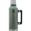 Drinkflessen-Stanley PMI  The Legendary Classic thermosfles 2,3 liter hammertone green