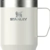 Stanley PMI  The Stay-Hot Camp Mug thermosbeker 230 ml cream gloss< Drinkflessen