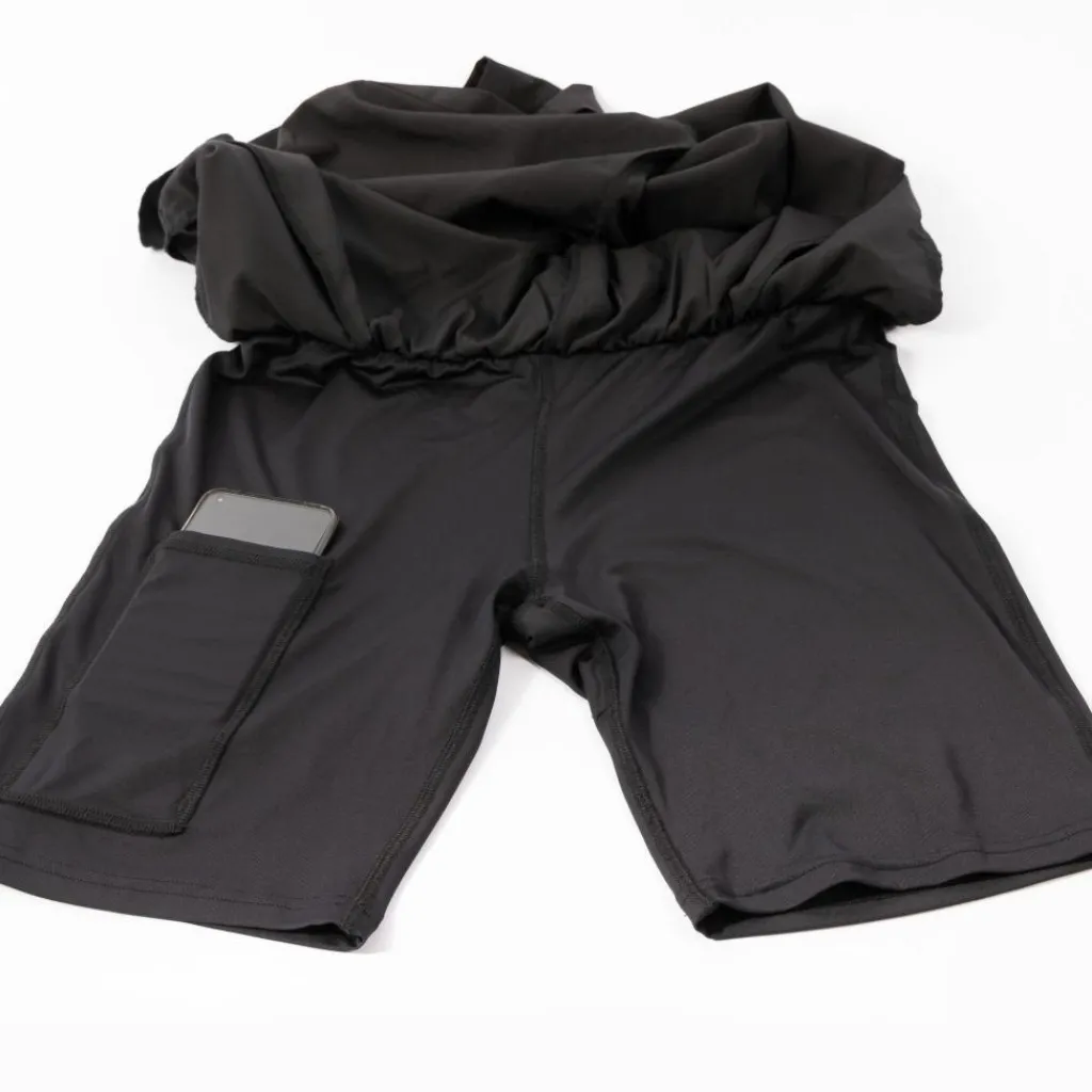 Sportbroek-Stanno Functionals 2-in-1 short zwart